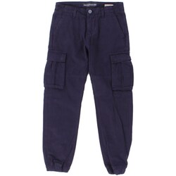 Oblečenie Chlapec Nohavice Cargo Guess L3YB04WE1L0 Modrá