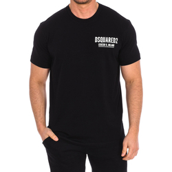 Oblečenie Muž Tričká s krátkym rukávom Dsquared S71GD1116-D20014-900 Čierna