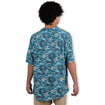 Brava Fabrics Peanuts Coast Aloha Shirt - Blue Modrá