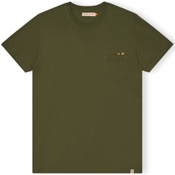 Oblečenie Muž Tričká a polokošele Revolution T-Shirt Regular 1365 SLE - Army Zelená