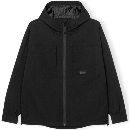 Oblečenie Muž Kabáty Revolution Windbreaker 7835 - Black Čierna