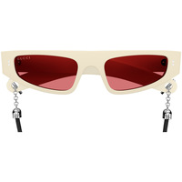 Hodinky & Bižutéria Slnečné okuliare Gucci Occhiali da sole  GG1634S 007 con Laccio Čierna