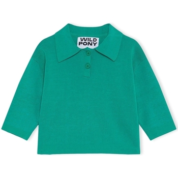 Oblečenie Žena Svetre Wild Pony Knit 10603 - Green Zelená