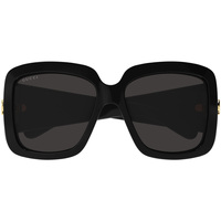 Hodinky & Bižutéria Slnečné okuliare Gucci Occhiali da Sole  GG1402S 001 Čierna