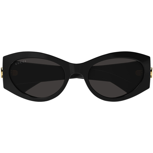 Hodinky & Bižutéria Žena Slnečné okuliare Gucci Occhiali da Sole  Donna GG1401S 001 Čierna