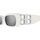 Hodinky & Bižutéria Slnečné okuliare Balenciaga Occhiali da Sole  BB0096S 020 Biela