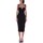 Oblečenie Žena Krátke šaty Elisabetta Franchi AB65542E2 Čierna