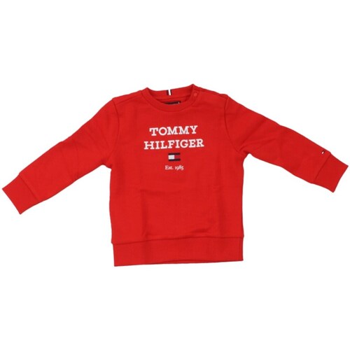 Oblečenie Chlapec Svetre Tommy Hilfiger KB0KB08713 Červená