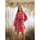 Oblečenie Žena Krátke šaty Isla Bonita By Sigris Krátke Šaty Červená