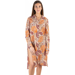 Oblečenie Žena Krátke šaty Isla Bonita By Sigris Krátke Šaty Oranžová