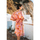 Oblečenie Žena Plážové šatky a parea Isla Bonita By Sigris Poncho Ružová