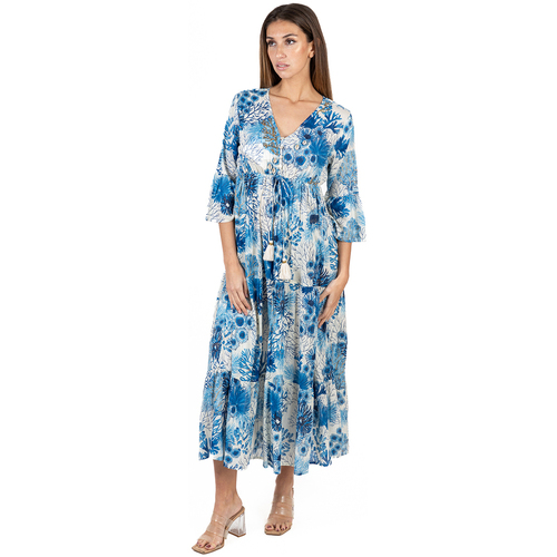 Oblečenie Žena Šaty Isla Bonita By Sigris Šaty Modrá