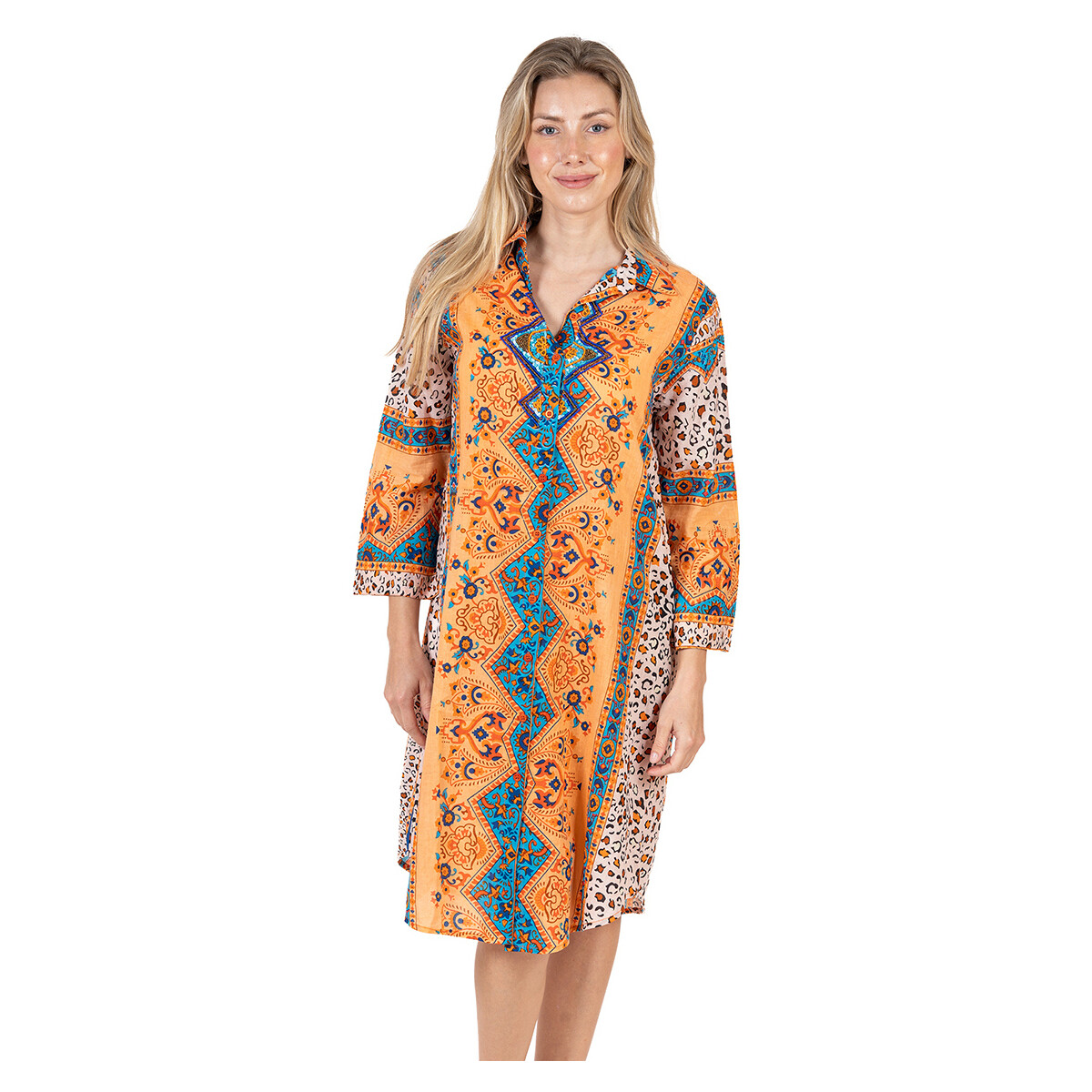 Oblečenie Žena Šaty Isla Bonita By Sigris Šaty Viacfarebná