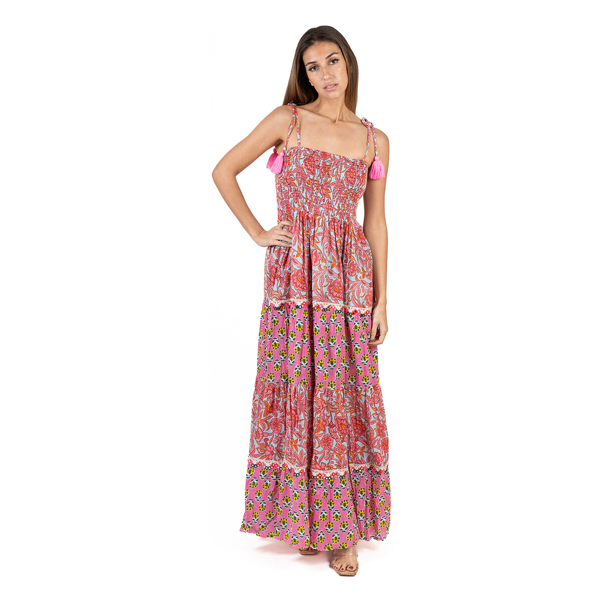 Oblečenie Žena Šaty Isla Bonita By Sigris Šaty Ružová