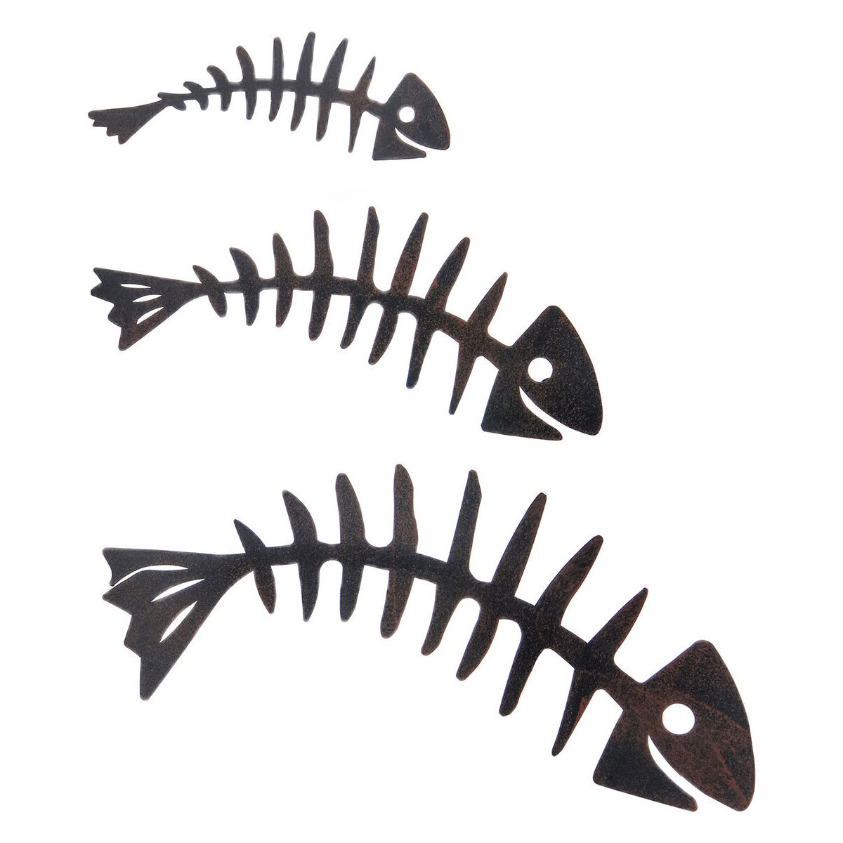 Domov Sochy Signes Grimalt Espinas Pe Fish Ornament. Čierna