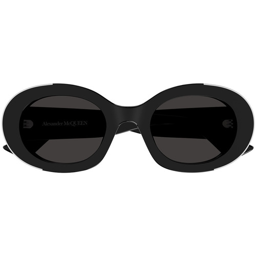 Hodinky & Bižutéria Žena Slnečné okuliare McQ Alexander McQueen Occhiali da Sole  AM0445S 001 Čierna