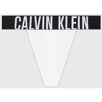 Spodná bielizeň Žena Slipy Calvin Klein Jeans 000QF7638E100 THONG Biela