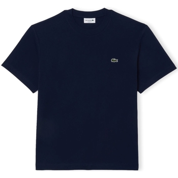 Oblečenie Muž Tričká a polokošele Lacoste Classic Fit T-Shirt - Blue Marine Modrá