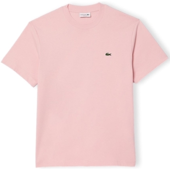 Oblečenie Muž Tričká a polokošele Lacoste Classic Fit T-Shirt - Rose Ružová