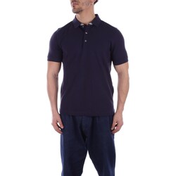 Oblečenie Muž Tričká s krátkym rukávom Fay NPMB248135STDWU Modrá