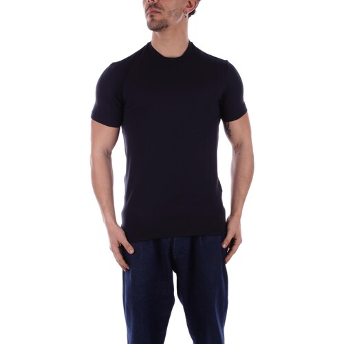 Oblečenie Muž Tričká s krátkym rukávom Emporio Armani 8N1TF0 1JCDZ Modrá