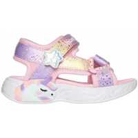 Topánky Deti Sandále Skechers Unicorn dreams sandal - majes Ružová