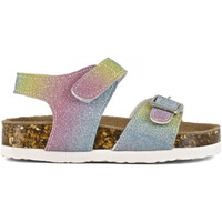 Topánky Dievča Sandále Colors of California Bio sandal microglitter Viacfarebná