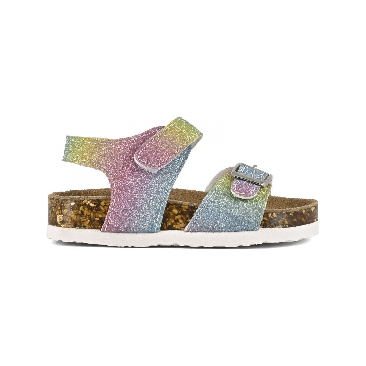 Topánky Deti Sandále Colors of California Bio sandal microglitter Viacfarebná