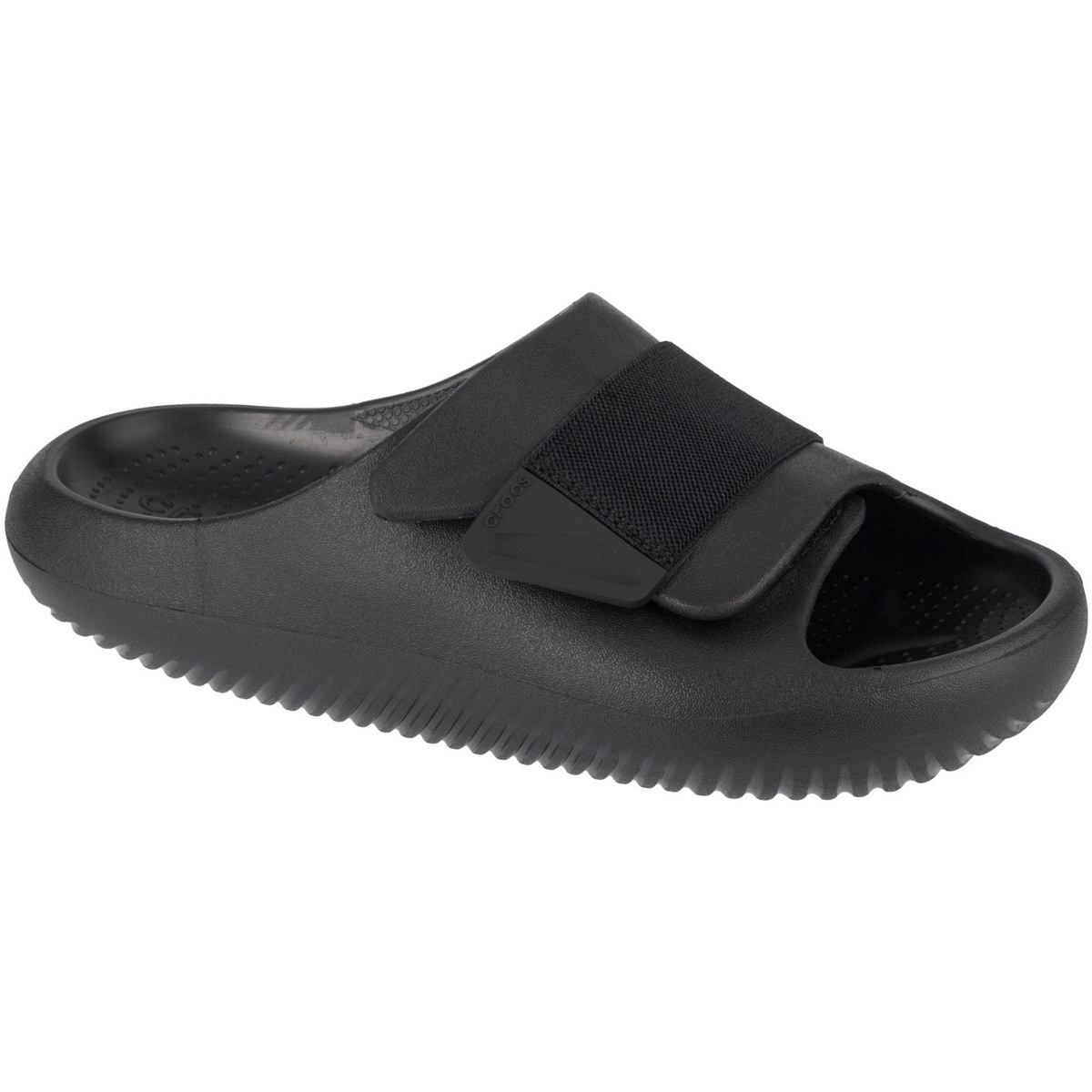Topánky Papuče Crocs Mellow Luxe Recovery Slide Čierna