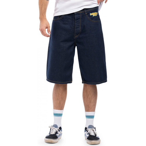 Oblečenie Muž Šortky a bermudy Homeboy X-tra baggy denim shorts Modrá