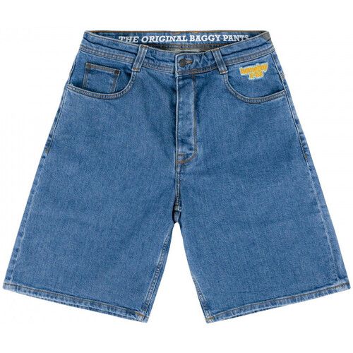 Oblečenie Šortky a bermudy Homeboy X-tra monster denim shorts Modrá