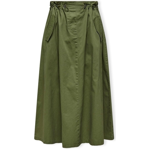 Oblečenie Žena Sukňa Only Pamala Long Skirt - Capulet Olive Zelená