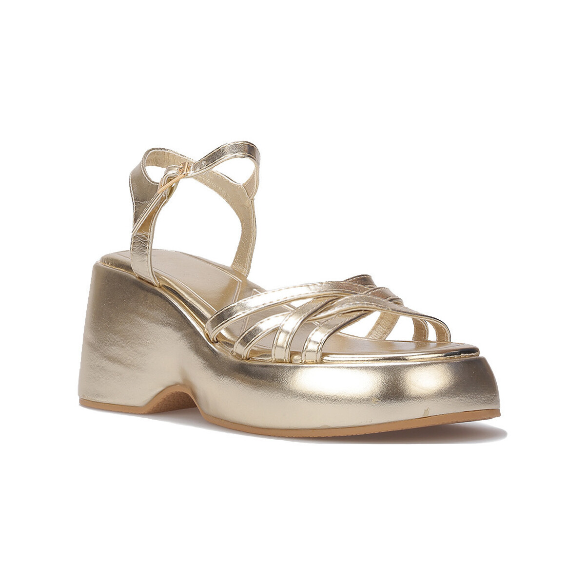 Topánky Žena Sandále La Modeuse 70219_P163812 Zlatá