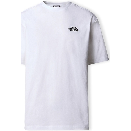 Oblečenie Muž Tričká a polokošele The North Face Essential Oversized T-Shirt - White Biela