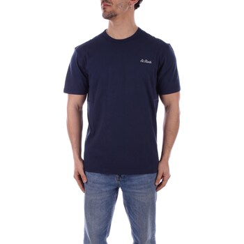 Oblečenie Muž Tričká s krátkym rukávom Mc2 Saint Barth DOV0001 Námornícka modrá