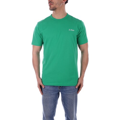 Oblečenie Muž Tričká s krátkym rukávom Mc2 Saint Barth DOV0001 Zelená