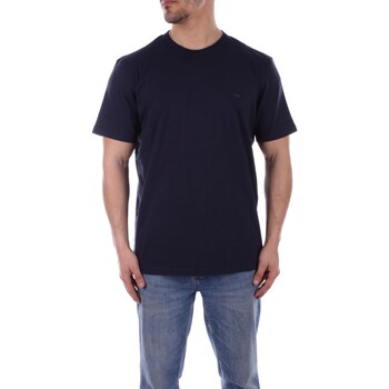 Oblečenie Muž Tričká s krátkym rukávom Woolrich CFWOTE0093MRUT2926UT2926 Námornícka modrá
