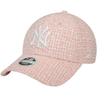 Textilné doplnky Žena Šiltovky New-Era Wmns Summer Tweed 9FORTY New York Yankees Cap Ružová
