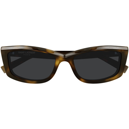 Hodinky & Bižutéria Žena Slnečné okuliare Yves Saint Laurent Occhiali da Sole Saint Laurent SL 658 002 Hnedá