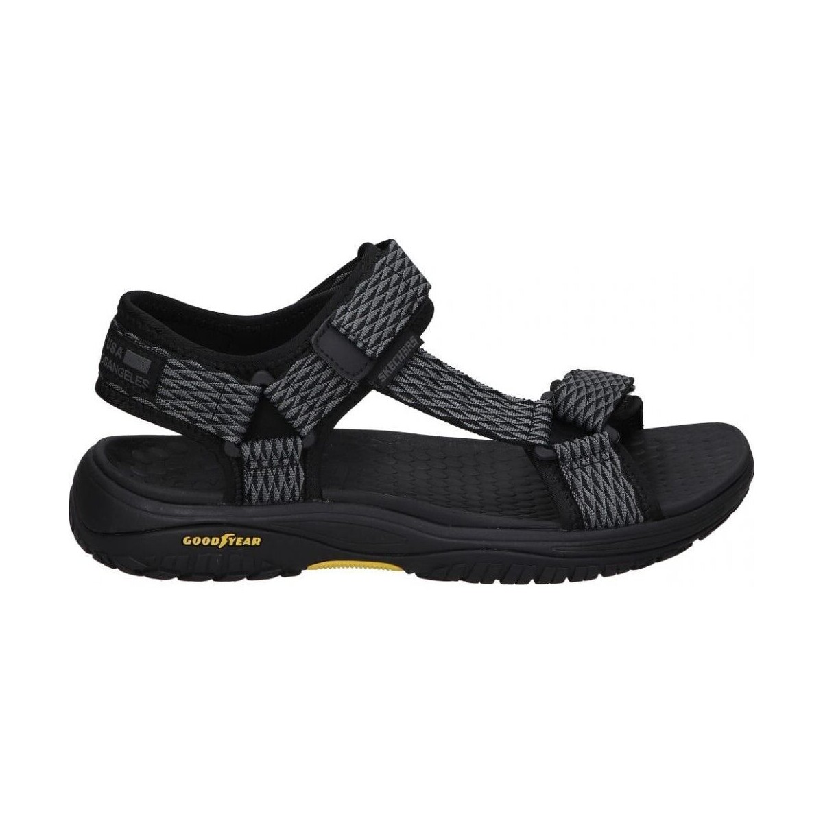 Topánky Muž Sandále Skechers 204351-BKGY Čierna