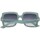 Hodinky & Bižutéria Žena Slnečné okuliare Luna Collection 69861 Zelená
