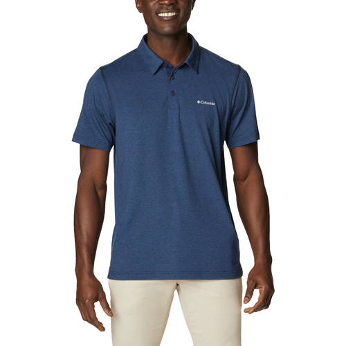 Oblečenie Muž Polokošele s krátkym rukávom Columbia Tech Trail Polo Shirt Modrá