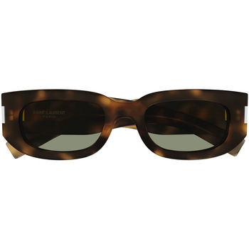 Hodinky & Bižutéria Slnečné okuliare Yves Saint Laurent Occhiali da Sole Saint Laurent SL 697 002 Hnedá