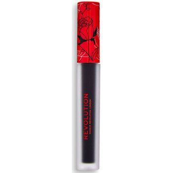 krasa Žena Rúže na pery Makeup Revolution Vinyl Liquid Lipstick - Nightmare Čierna
