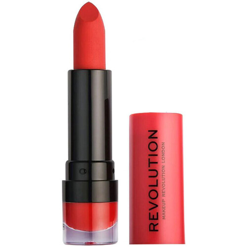 krasa Žena Rúže na pery Makeup Revolution Matte Lipstick - 132 Cherry Oranžová