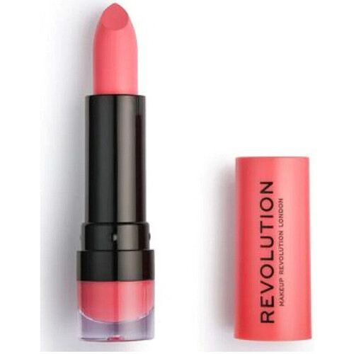 krasa Žena Rúže na pery Makeup Revolution Matte Lipstick - 138 Excess Ružová