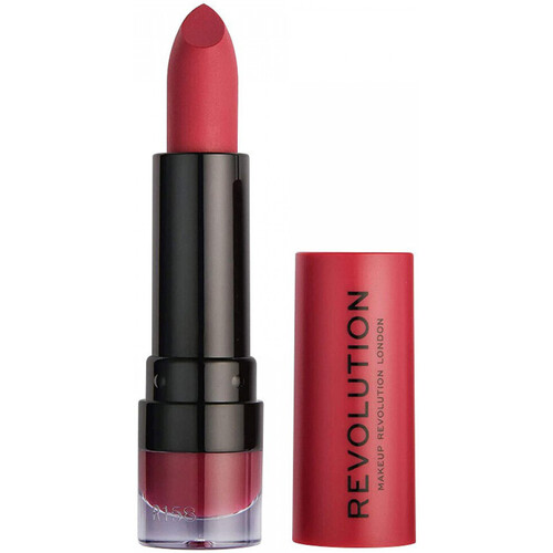 krasa Žena Rúže na pery Makeup Revolution Matte Lipstick - 141 Rouge Červená
