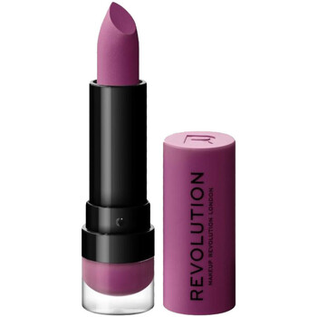 krasa Žena Rúže na pery Makeup Revolution Matte Lipstick - 145 Vixen Fialová 