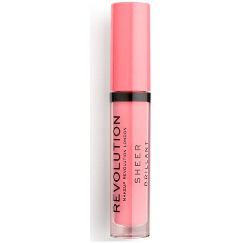 krasa Žena Lesky na pery Makeup Revolution Sheer Brilliant Lip Gloss - 137 Cupcake Ružová