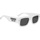 Hodinky & Bižutéria Slnečné okuliare Dsquared Occhiali da Sole  D2 0089/S VK6 Biela